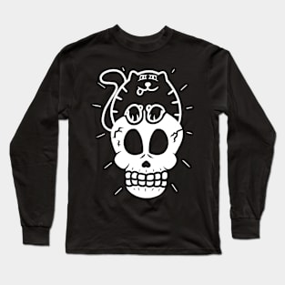 Cats & Skulls Long Sleeve T-Shirt